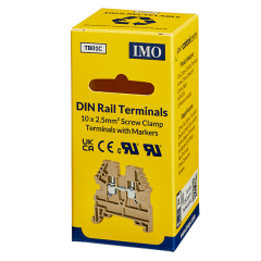 DIN Rail Terminals - 2.5mm 600V 20A